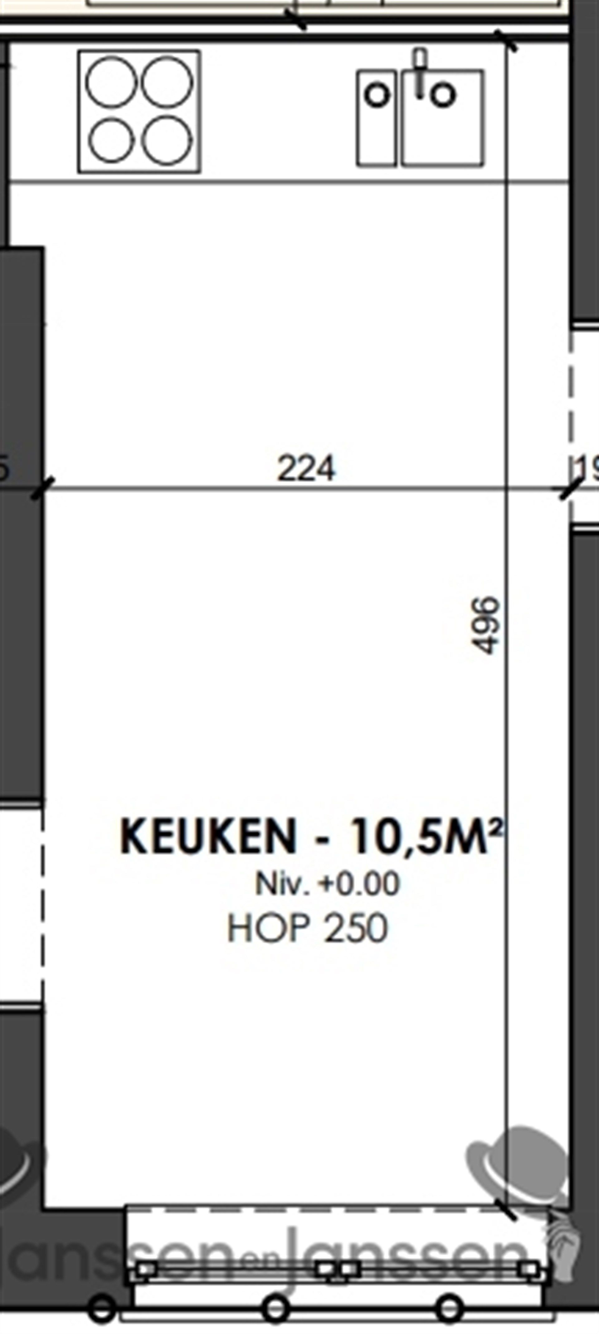Opbrengsteigendom met 6 luxe studentenkamers, studio en appartement van 75m² foto 12