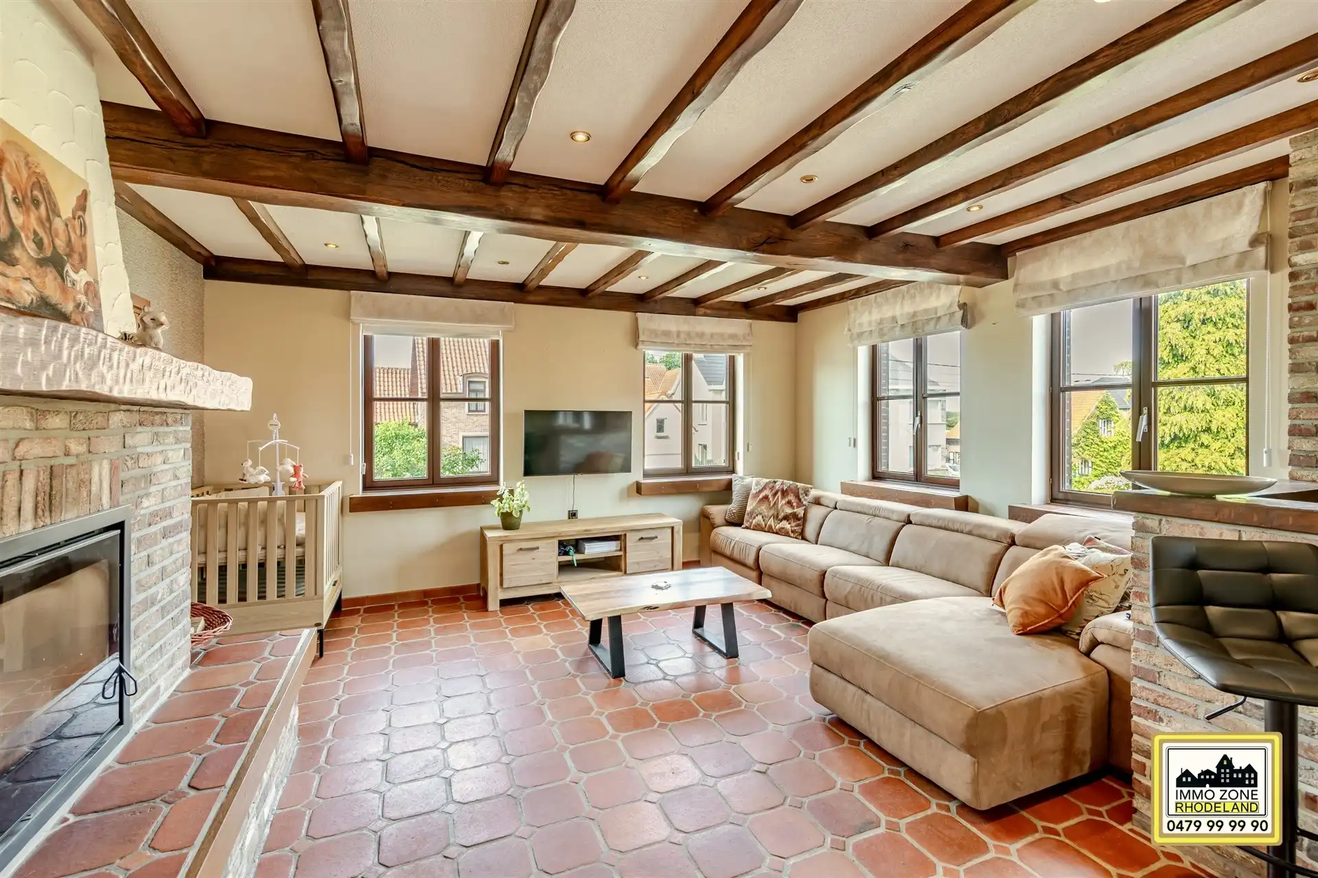 Prachtige open bebouwing met  3 slpks en zonnige tuin foto 5