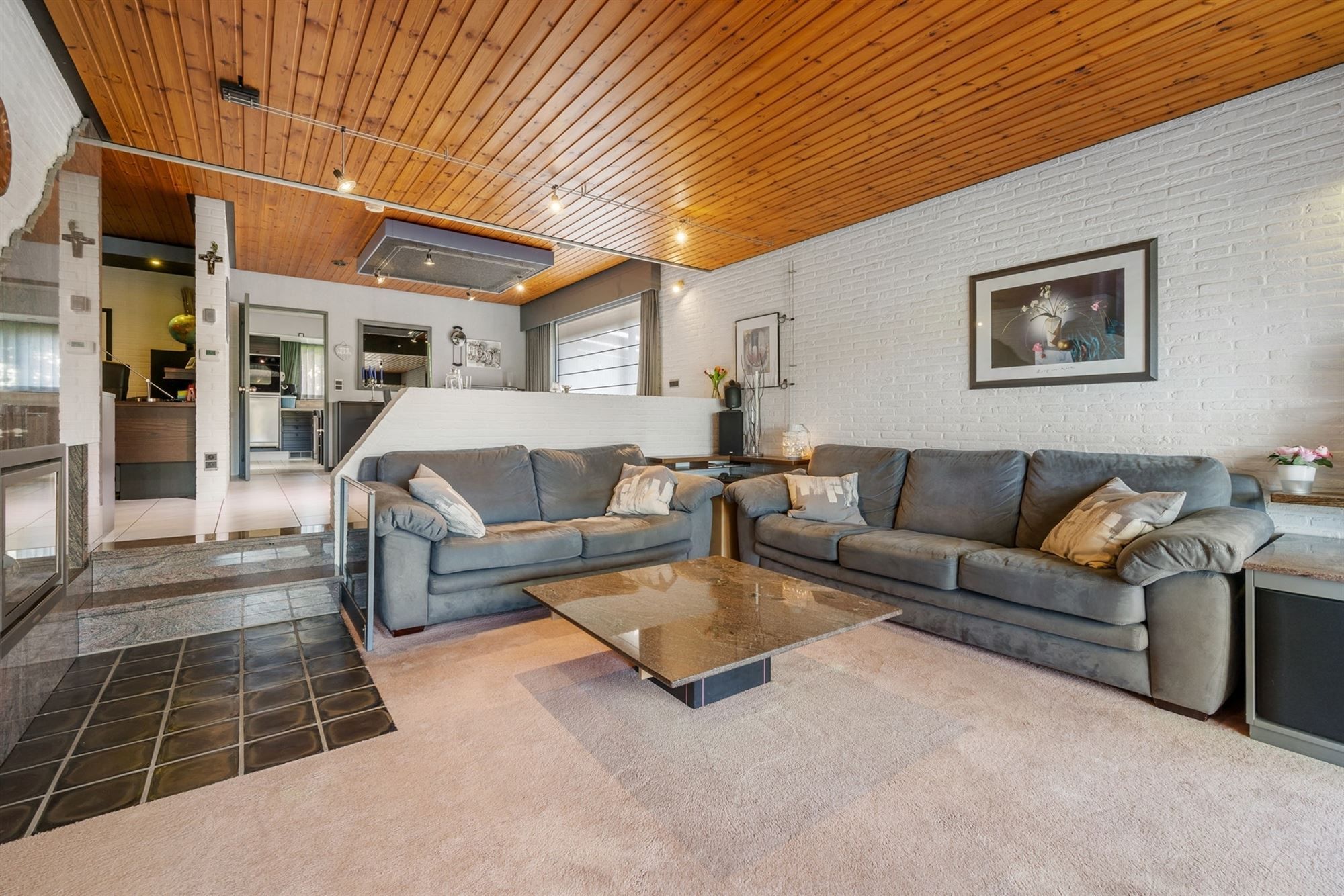 HEEL GOED ONDERHOUDEN WONING MET 3 SLAAPKAMERS UITERST RUSTIG GELEGEN OP EEN PERCEEL VAN 14A TE HEPPEN foto 5