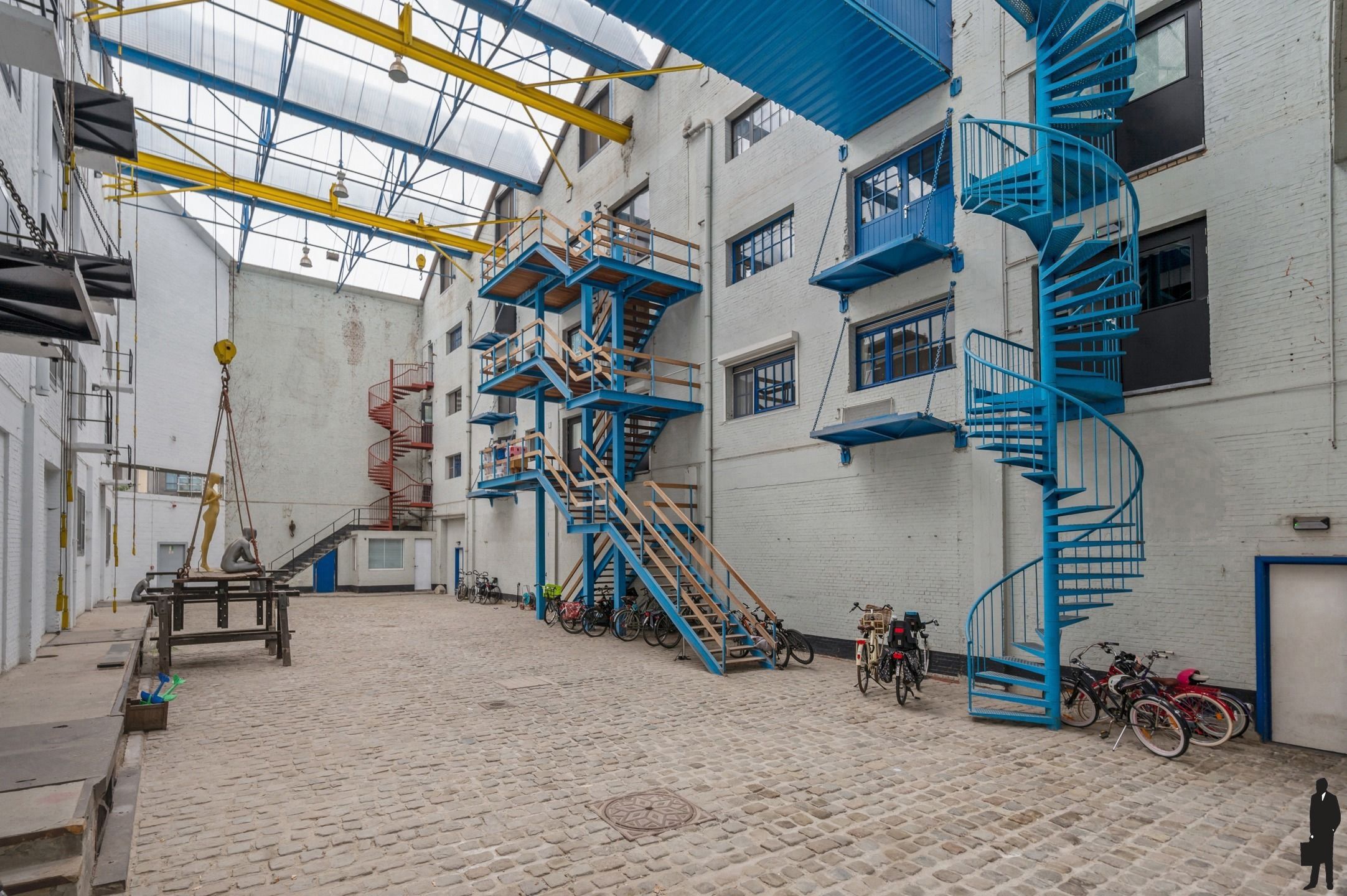 Tot in de puntjes afgewerkte loft (180m²) met terras en parking foto 25