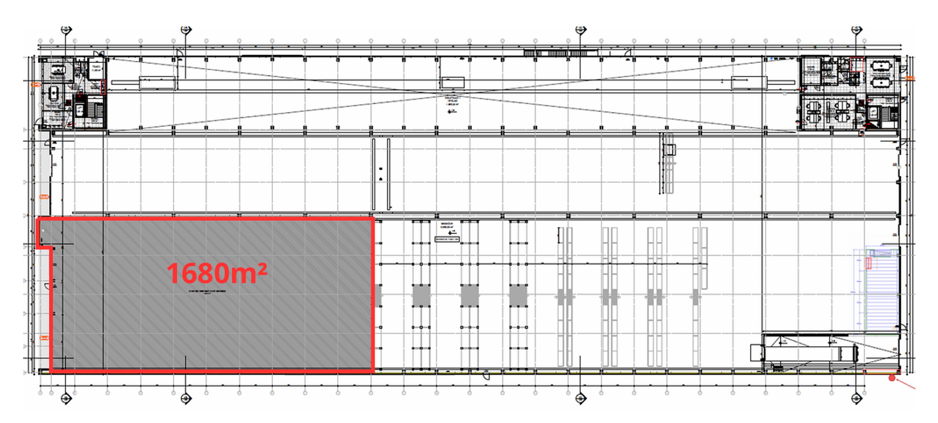 Kantoor met magazijn te huur van 2.265 m². foto 8
