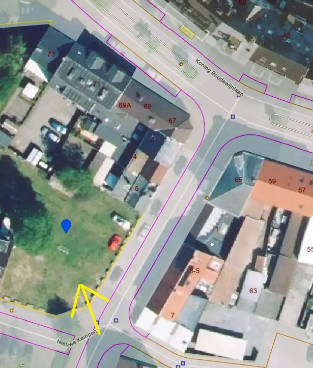 Bouwrijpe projectgrond met lopende vergunningsaanvraag voor 21 appartementen, grens van Genk en Houthalen foto 4