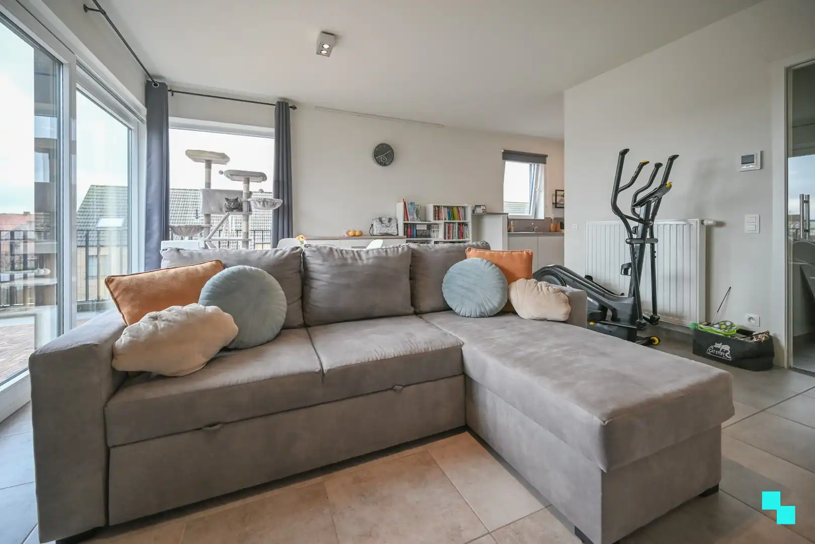Hoekappartement in rustige groene omgeving te Emelgem foto 6