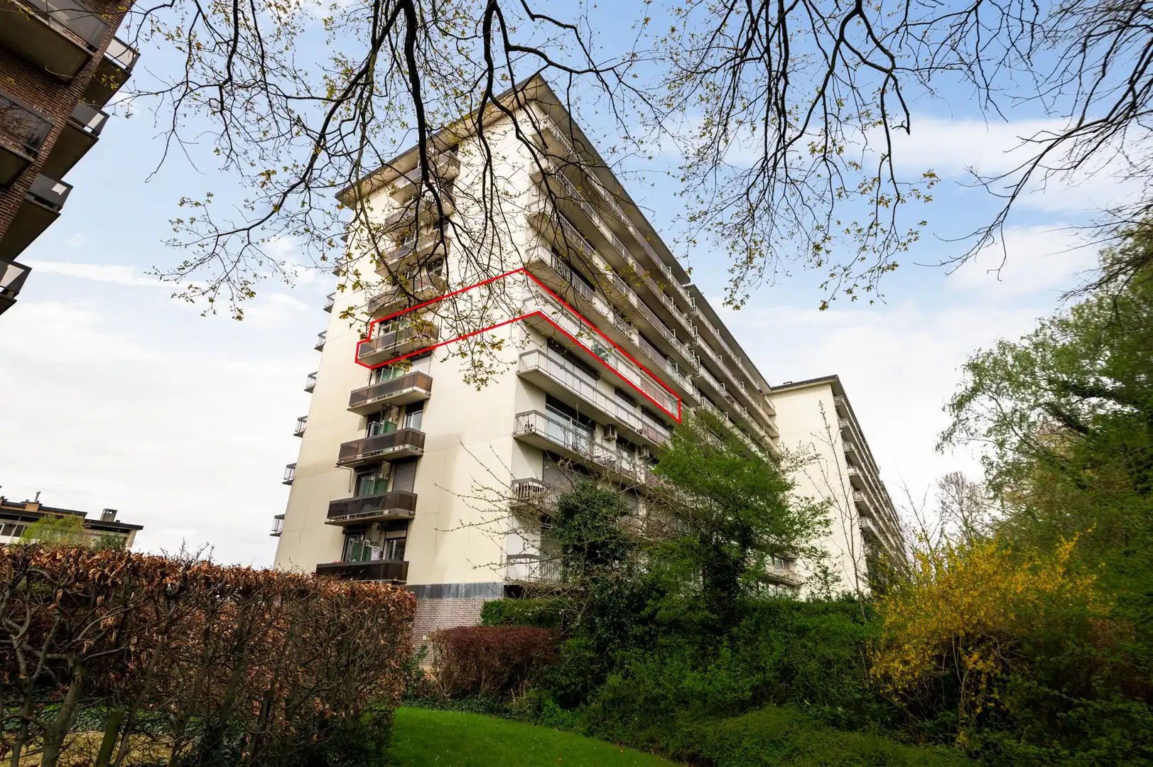 Ruim en lichtrijk app met parkzicht in Merksem foto 19