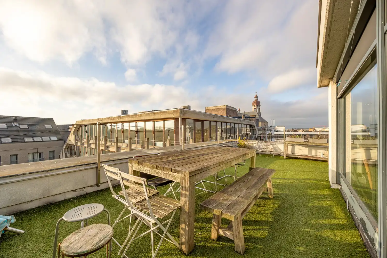 Uniek duplexappartement met zonneterras en garage op topligging in Antwerpen foto 14