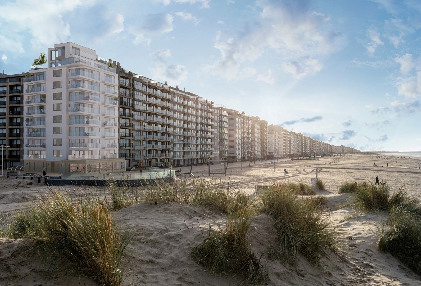 Handelsruimte op de Zeedijk te De Panne foto 1