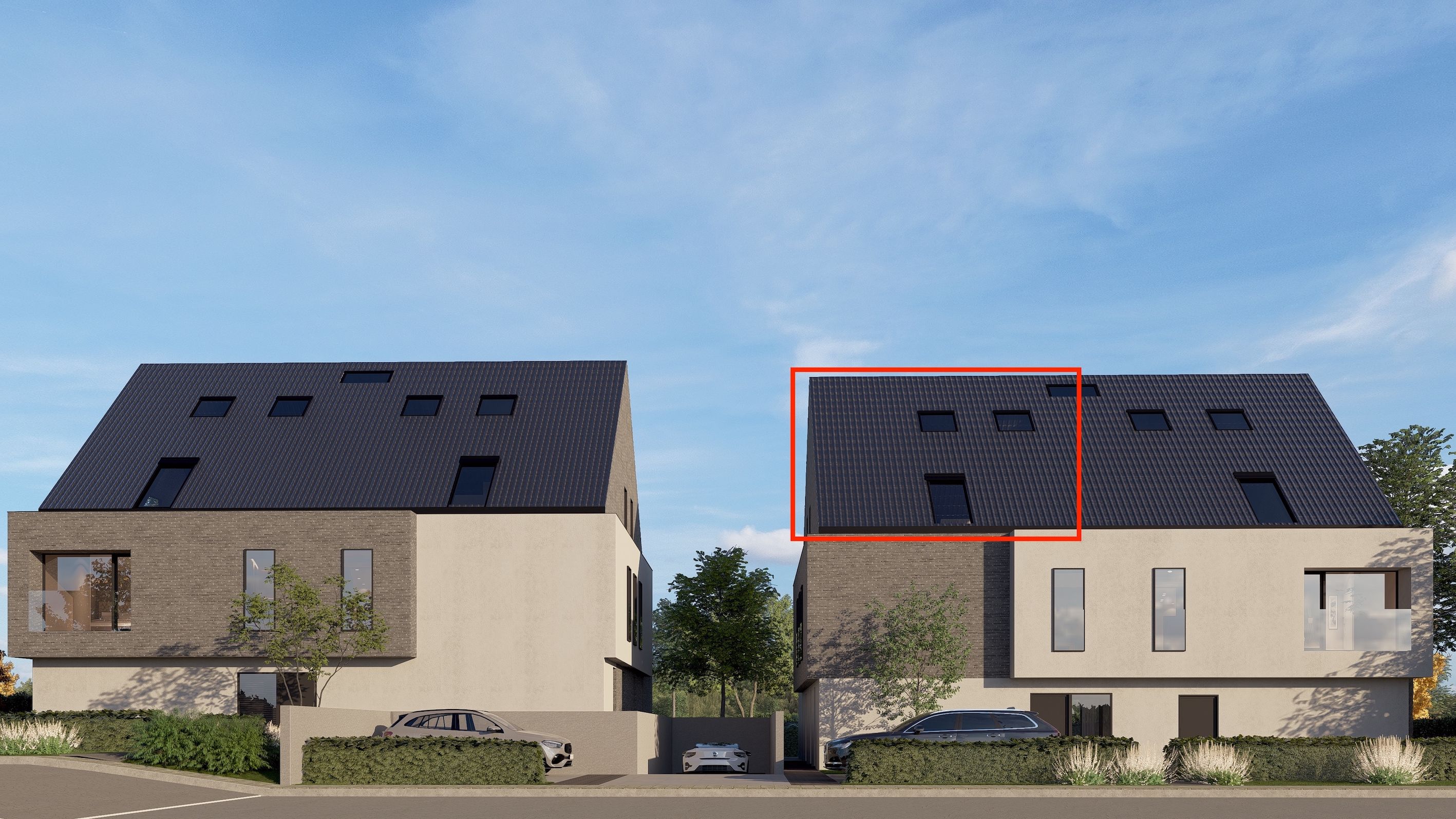 Ruim duplex van 142m2, 2 slpks en een terras van 9,5m2 foto 7