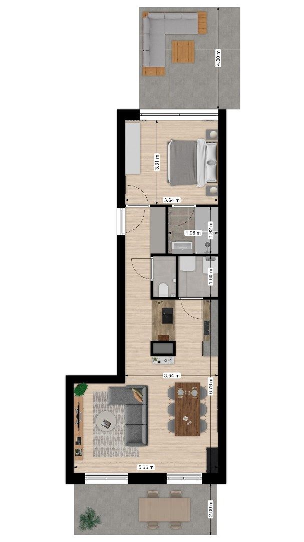 Appartement te koop in het hartje van Pelt! foto 16