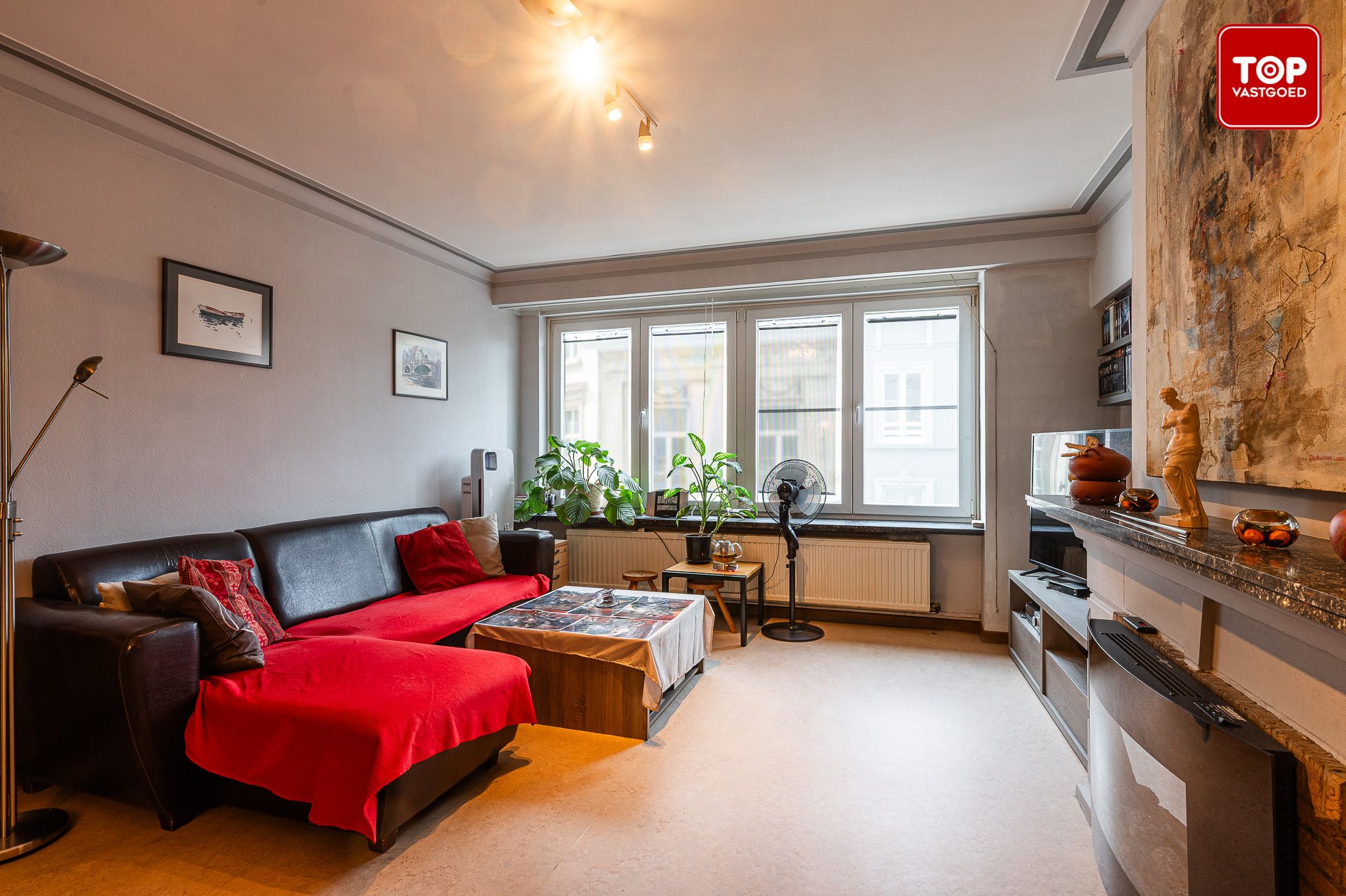 Appartement met 2 slaapkamers in het hart van Gent foto 2