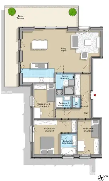 Nieuwbouwappartement in Residentie Aralia gelegen in project Ananda foto 11