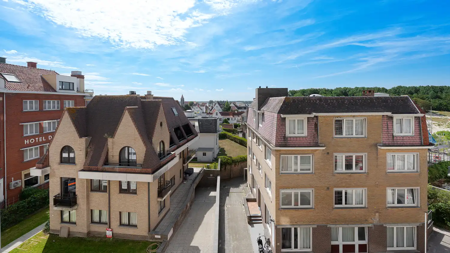 3 slaapkamer appartement met open zichten vlakbij het strand van Duinbergen foto 5