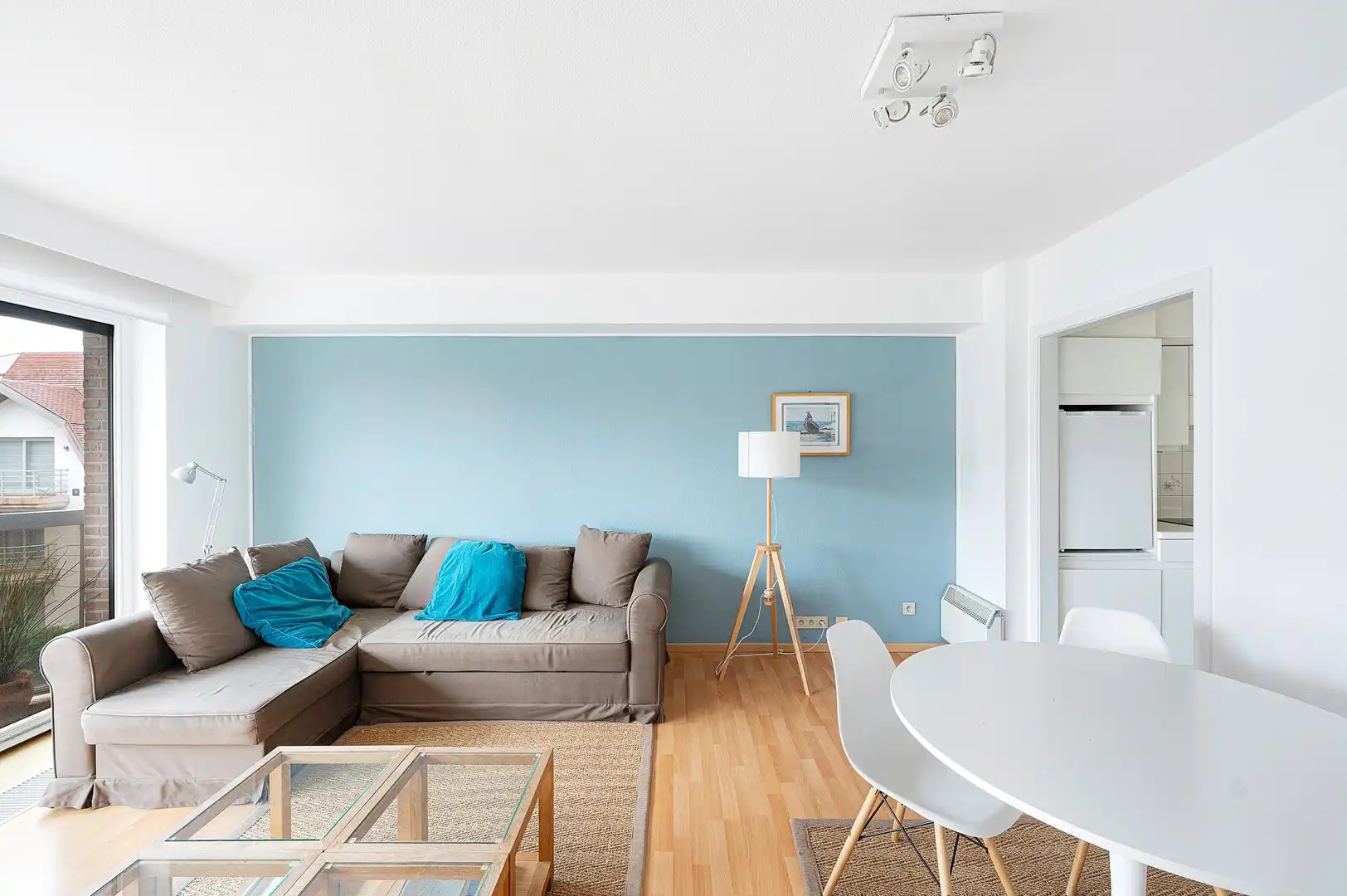 Zuidgericht appartement gelegen in de Jozef Nellenslaan in het prestigieuze Albertstrand. foto 6