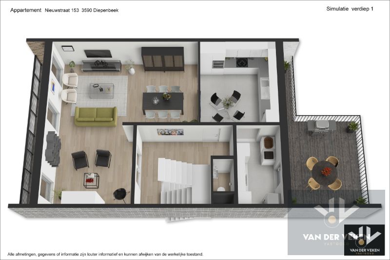 Ruim en zeer goed onderhouden triplex met veel mogelijkheden op goed bereikbare locatie in het gezellige Diepenbeek foto 18