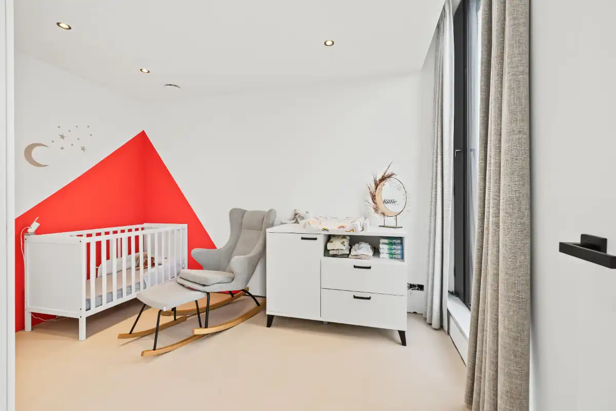 Hoogwaardig afgewerkte, energieneutrale villa (2024) op 876 m² te Oudegem foto 15