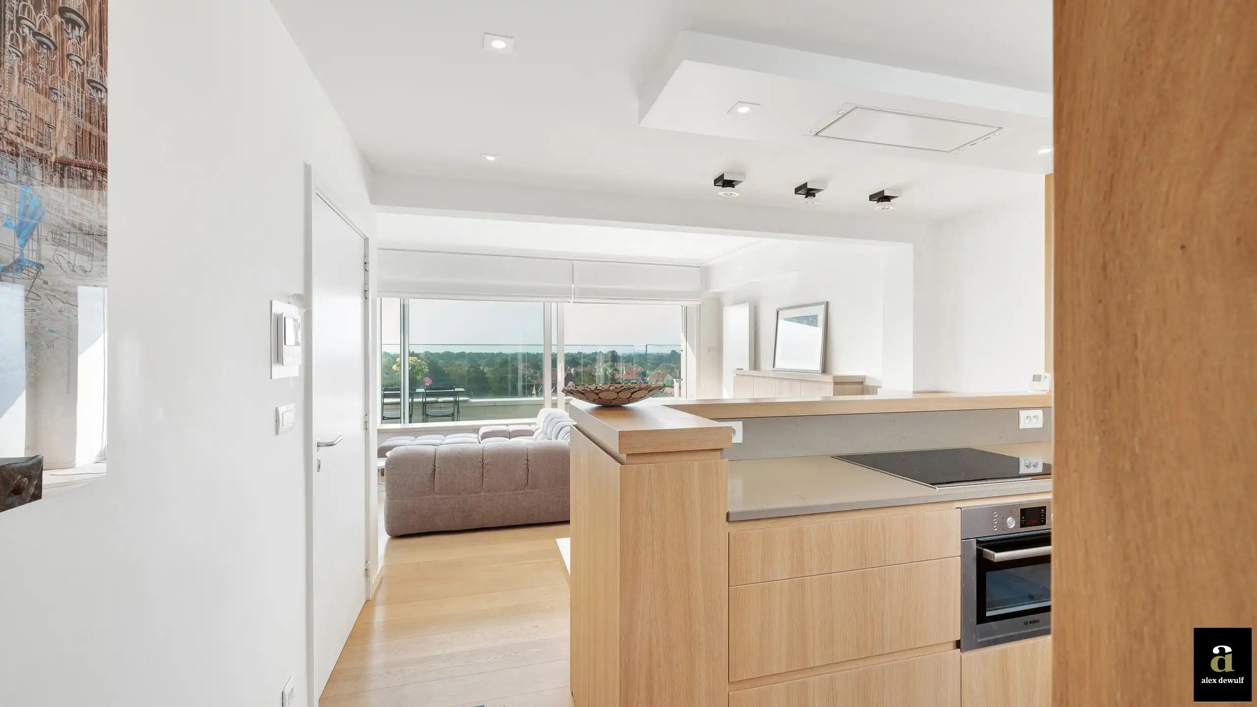 Ruim appartement 3 slpk met zonnig terras te Zoute[Kustlaan] foto 12