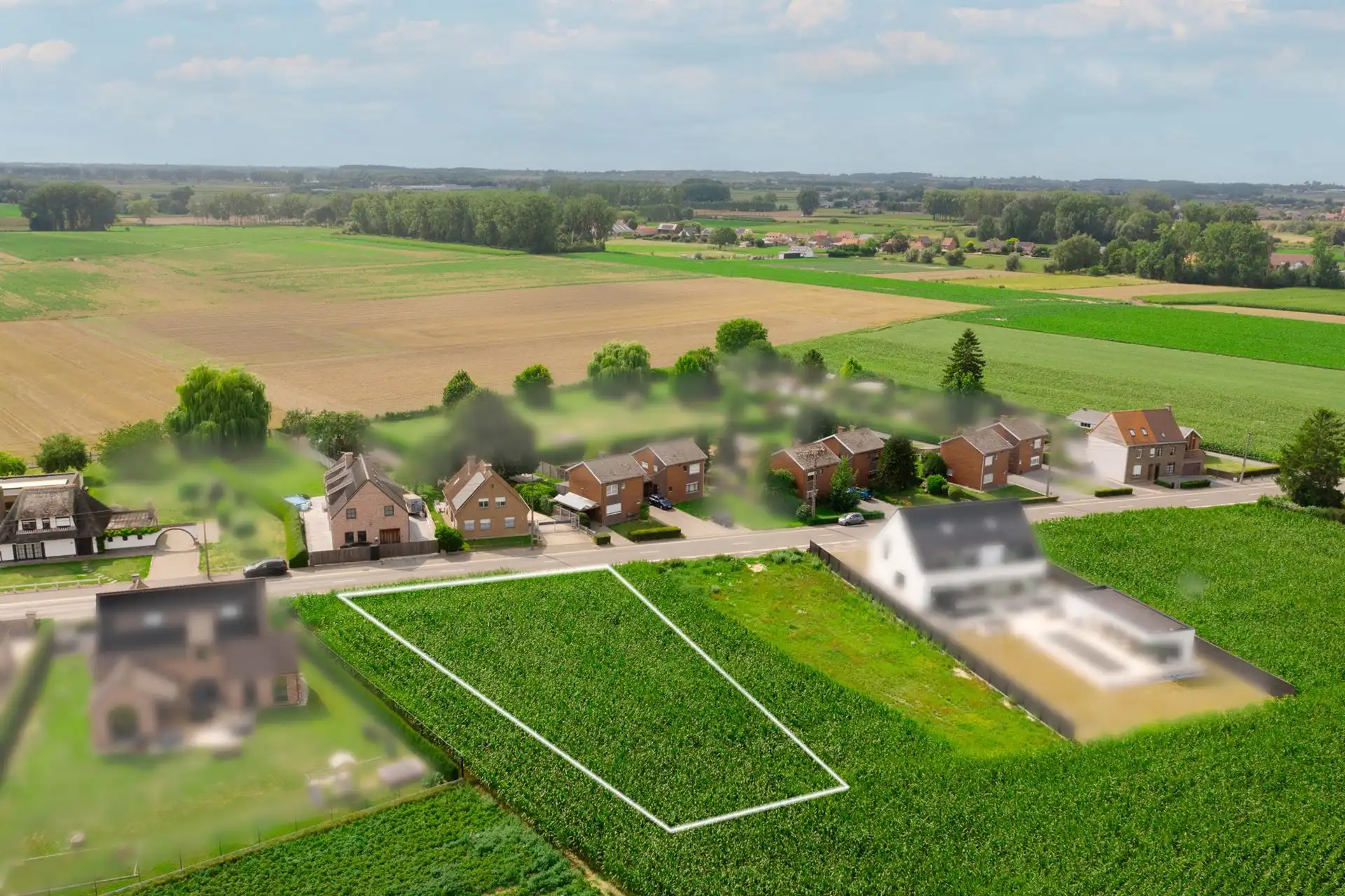 Bouwgrond  open bebouwing met zicht op de Kluisberg foto 6