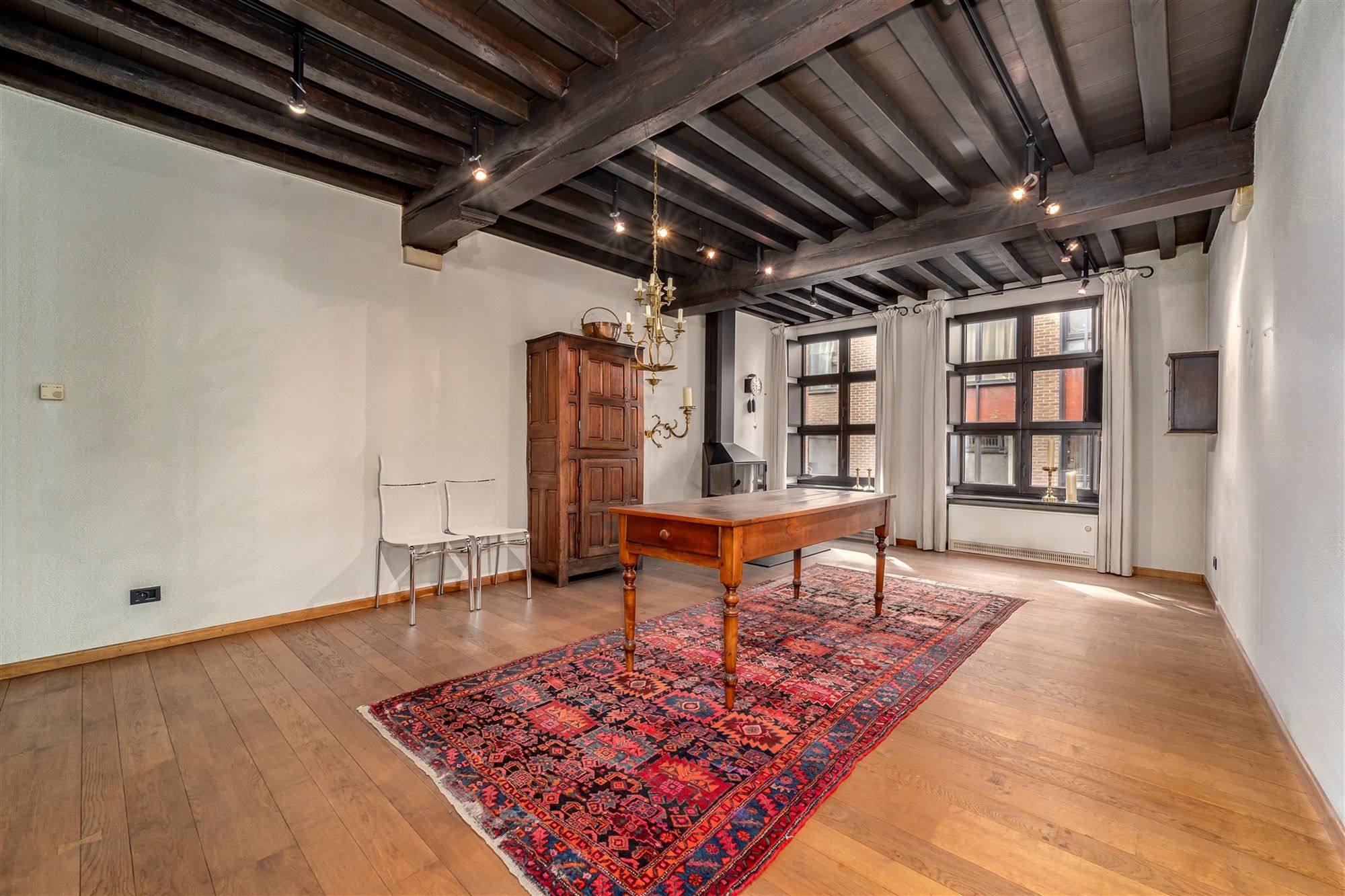 Twee historische huizen met stadstuin en dubbele garage in hartje Antwerpen   foto 3