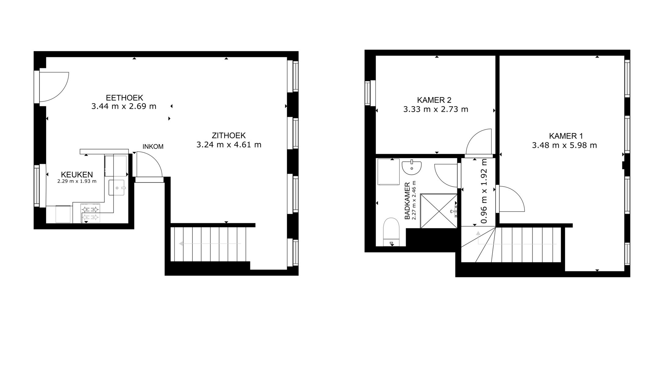 Opbrengsteigendom centrum Gent bestaande uit 2 appartementen foto 9