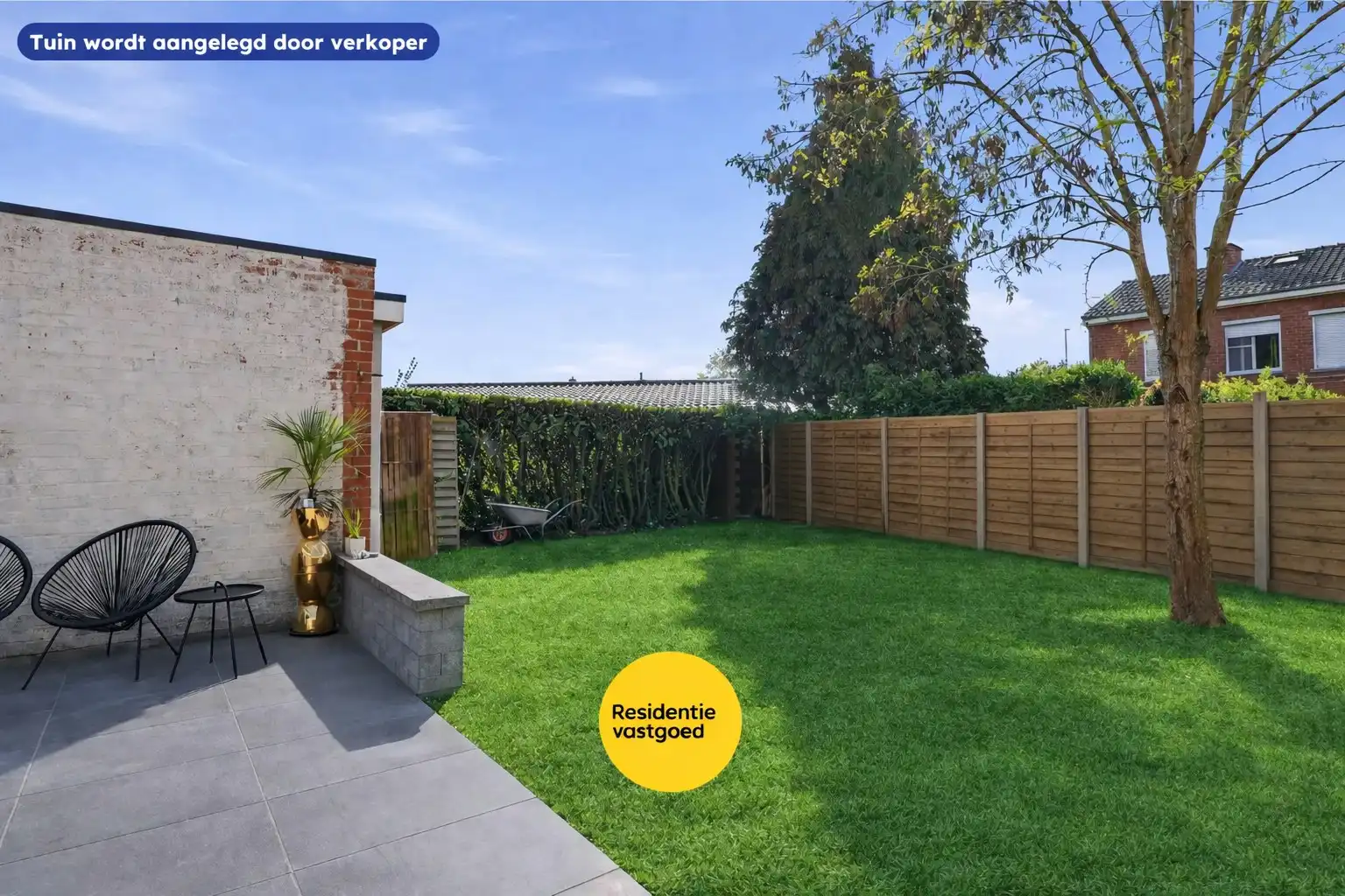 Halfopen bebouwing in een rustige woonwijk te Loppem foto 18