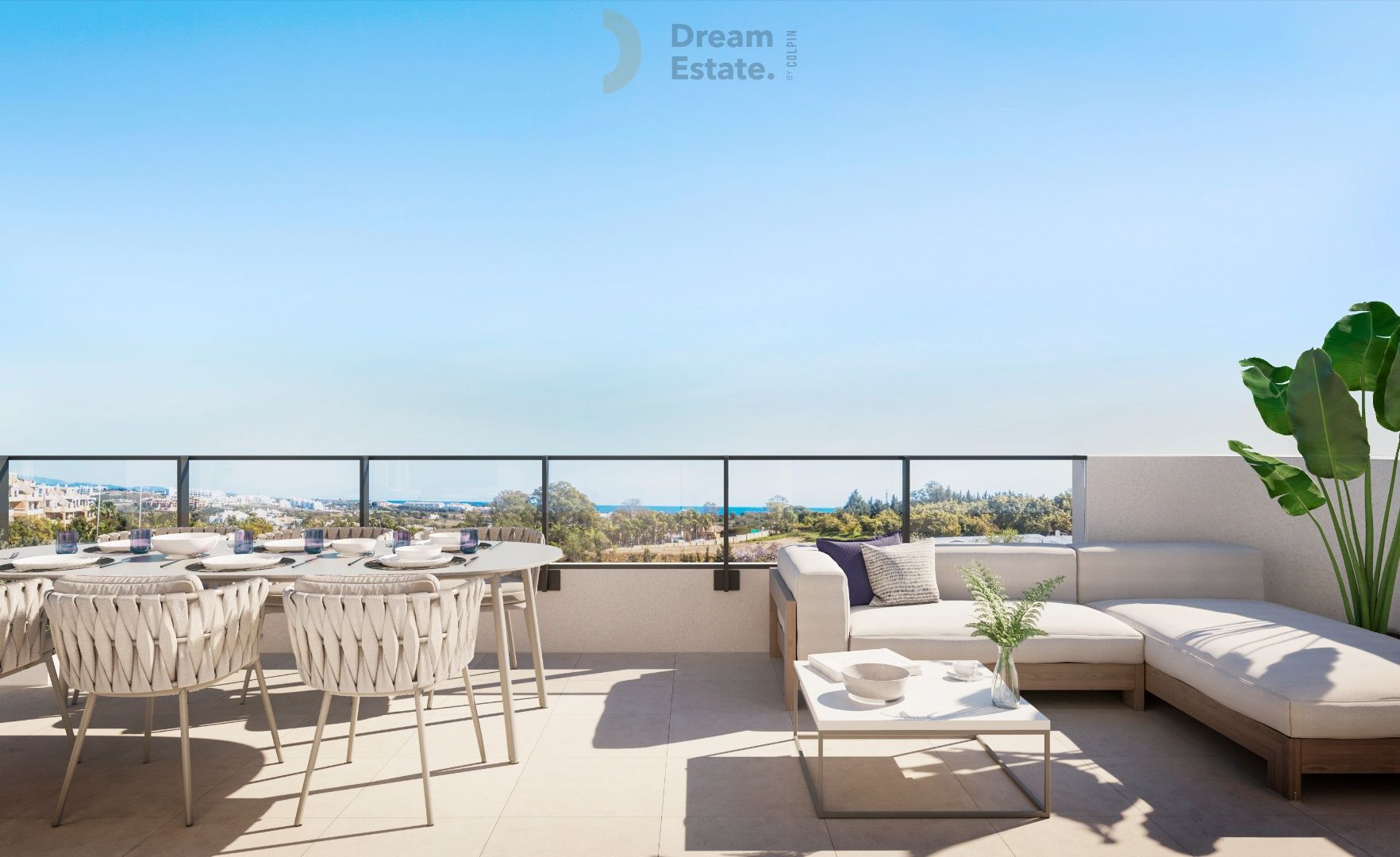 Instapklaar 'nieuw' penthouse met ruim terras te Estepona. foto {{pictureIndex}}