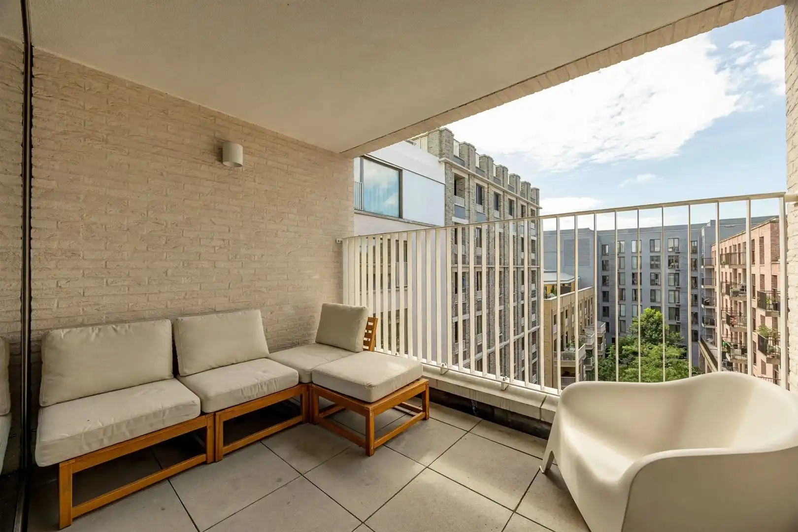 Appartement op het Eilandje groen zicht foto 7