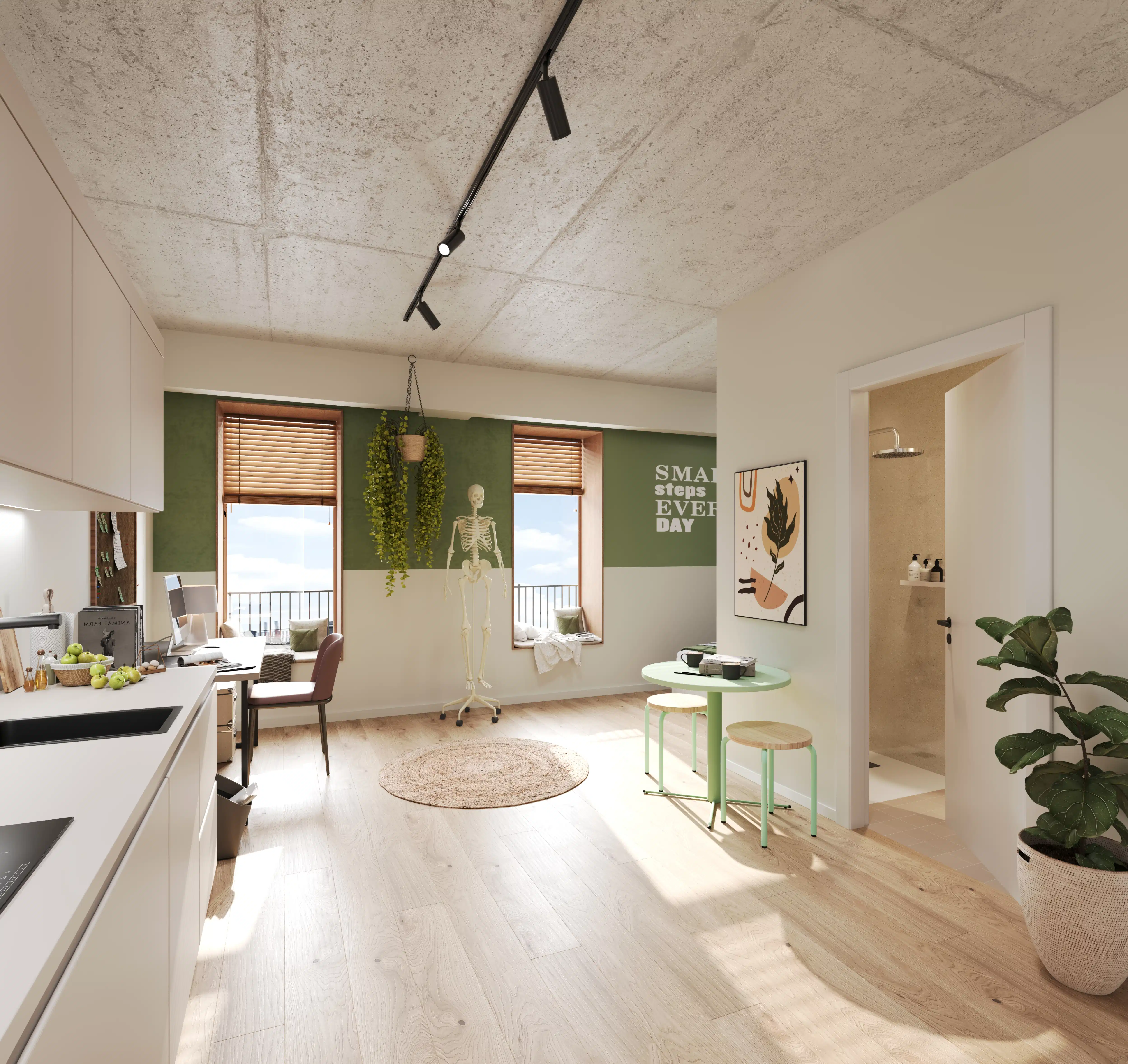 Investeren in rendabele en gewoon wijze studentenkoten! foto 4