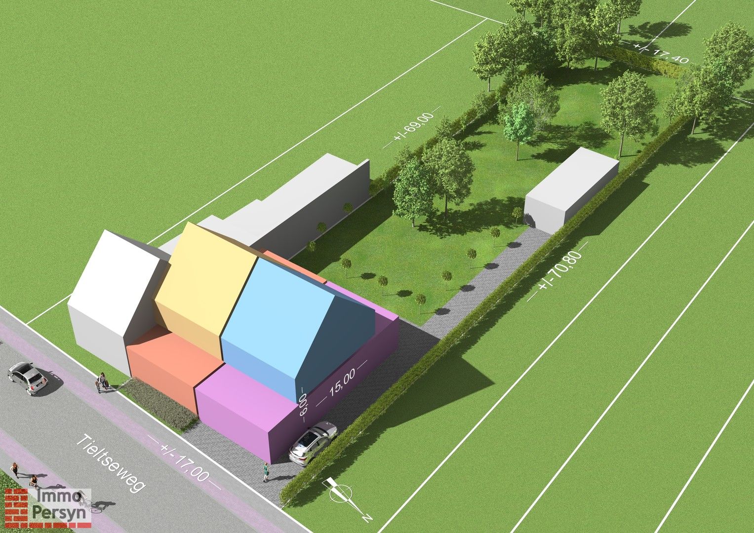Projectgrond van 1204 m² met tal van mogelijkheden op toplocatie in Rillaar foto {{pictureIndex}}