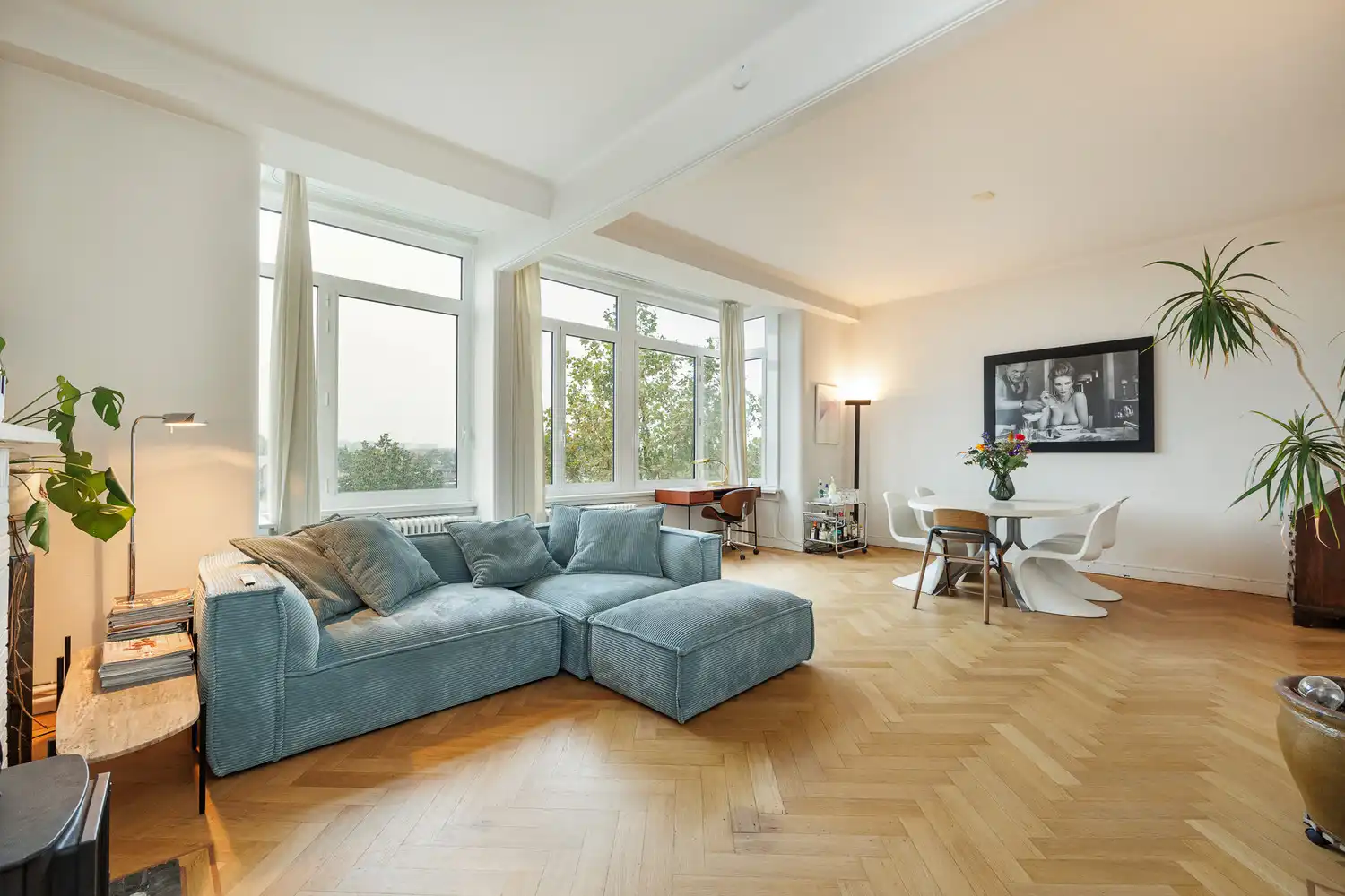 Ruim en lichtrijk art-decoappartement met terras, vlakbij Te Boelaerpark – Berchem foto 16