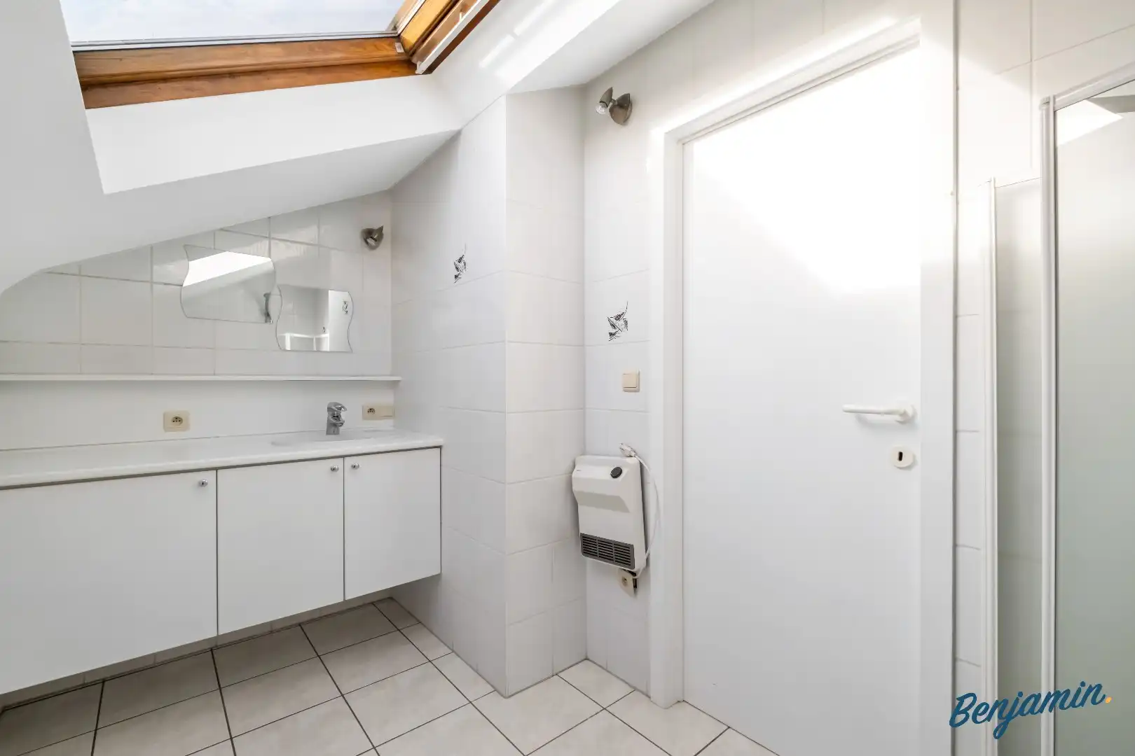 Dakappartement met 1 slaapkamer, berging en zonneterras in Dadizele-centrum foto 11