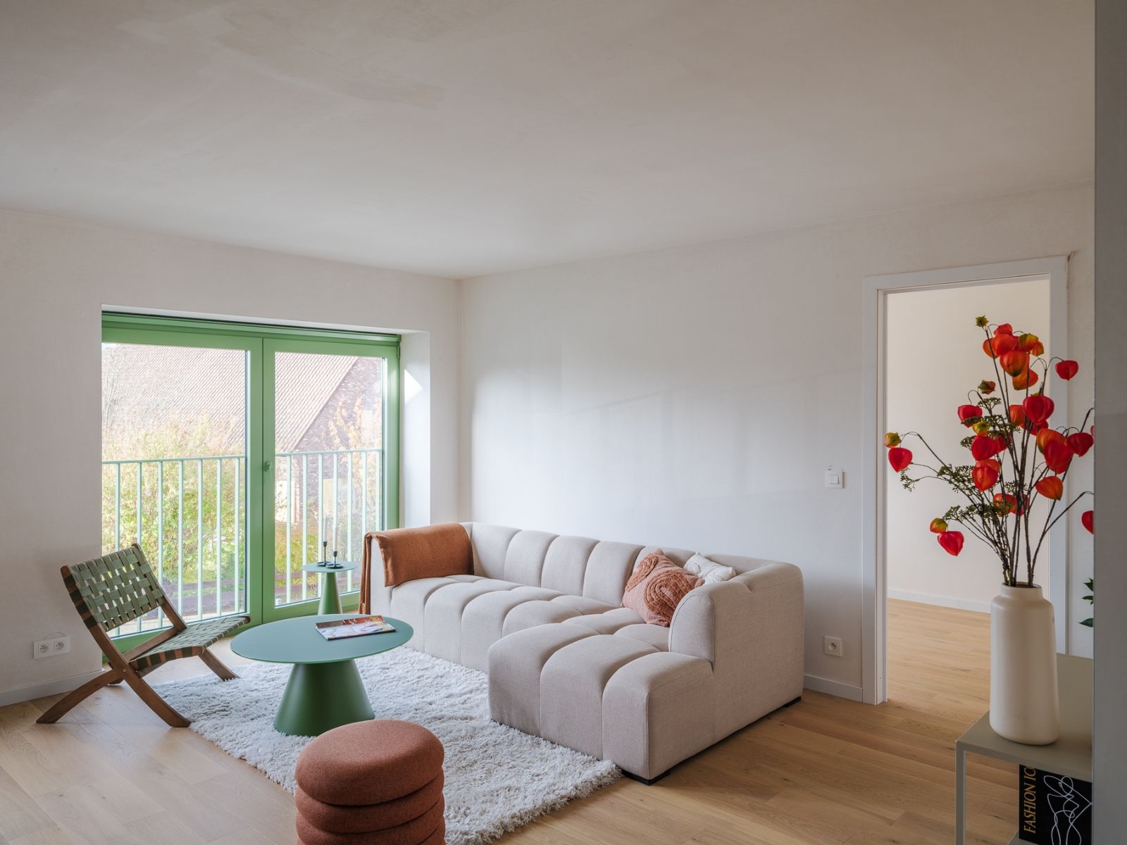 Gerenoveerd 2 slpk appartement met terras te Destelbergen foto 4