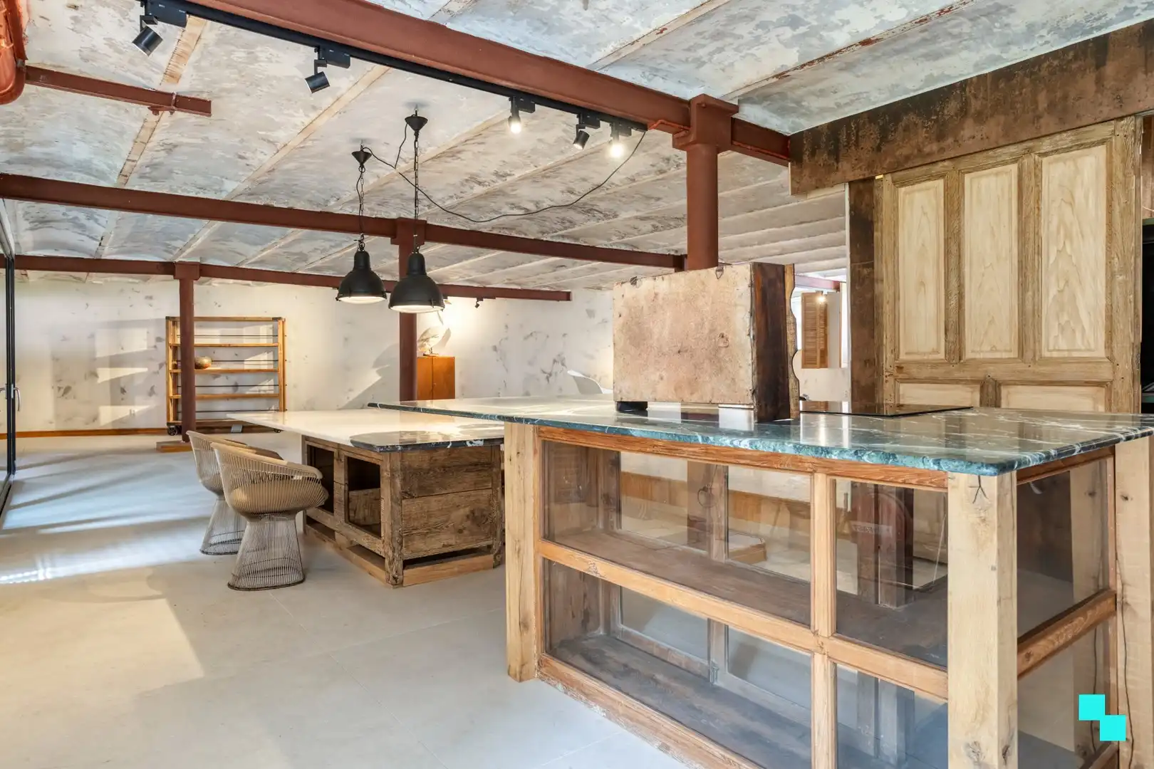 Gelijkvloerse, karaktervolle loft op voormalige brouwerijsite te Brugge foto 10