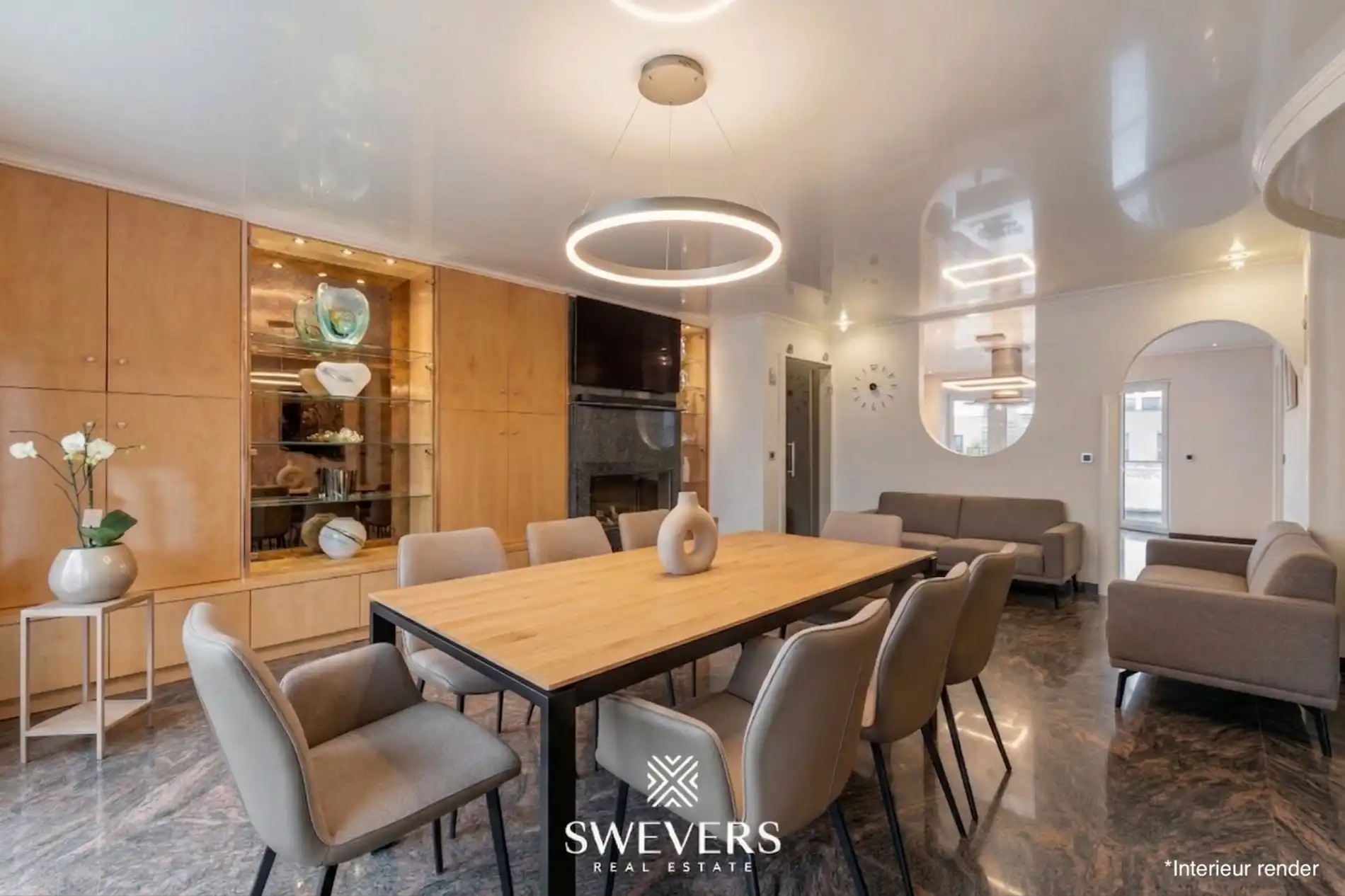 Hoogwaardig appartement met private lift en zolder in hartje Borgloon foto 4