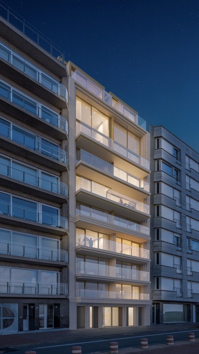 Exclusief nieuwbouwappartement met frontaal zeezicht foto 4
