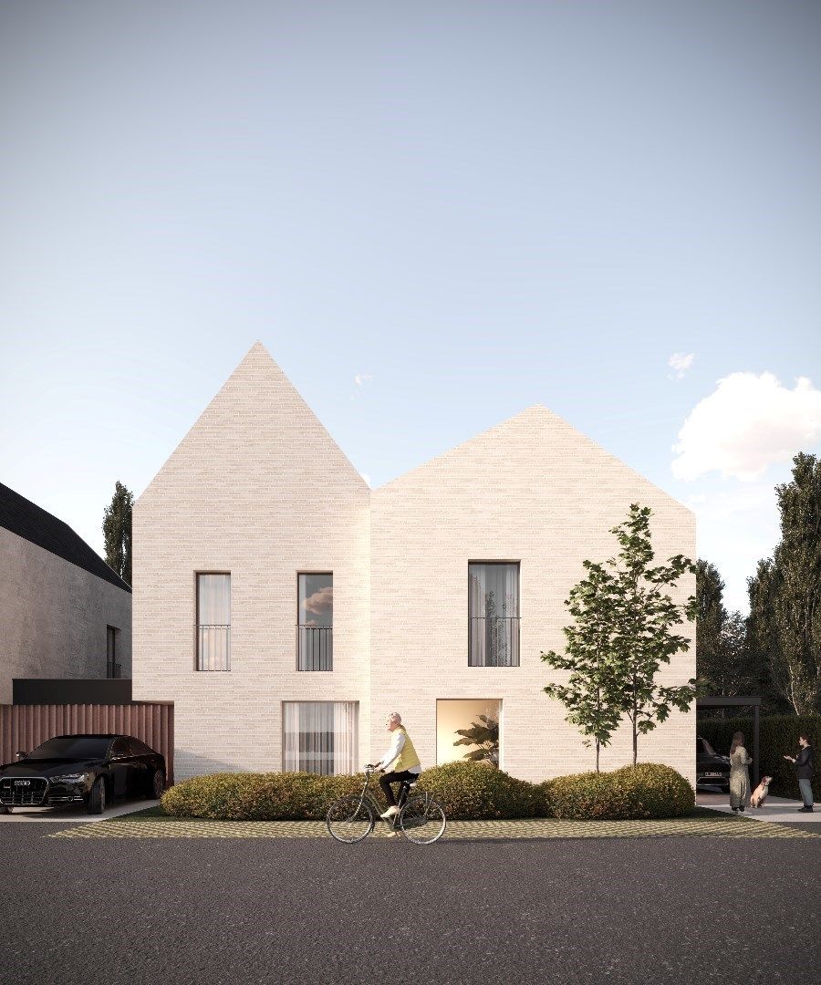 Moderne en knap ontworpen nieuwbouwwoning te Deerlijk foto {{pictureIndex}}