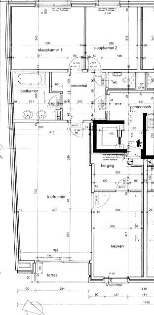 Instapklaar, nieuw geschilderd, ruim 2 slpk appartement foto 22