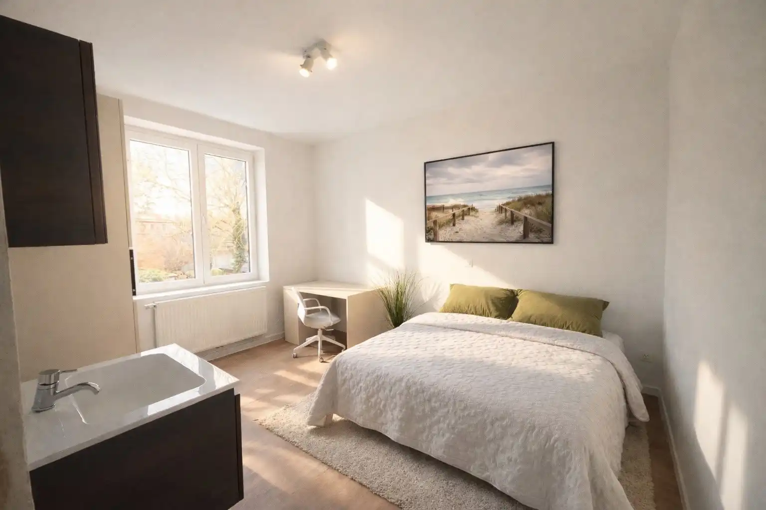 Vernieuwbouw 6 studentenkamers eigen sanitair foto 7