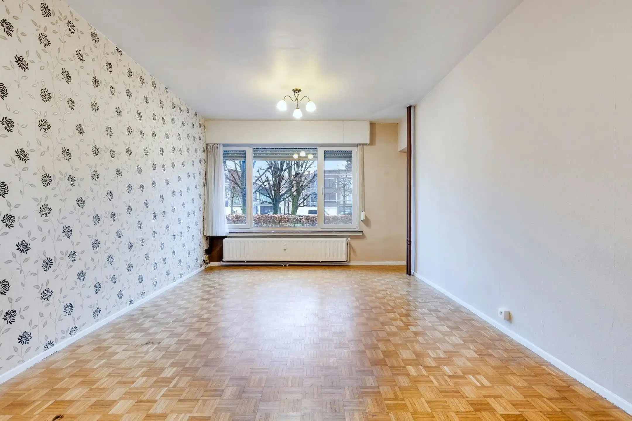 Hoofdfoto van de publicatie: Gelijkvloers appartement met 2 slaapkamers te koop in Antwerpen