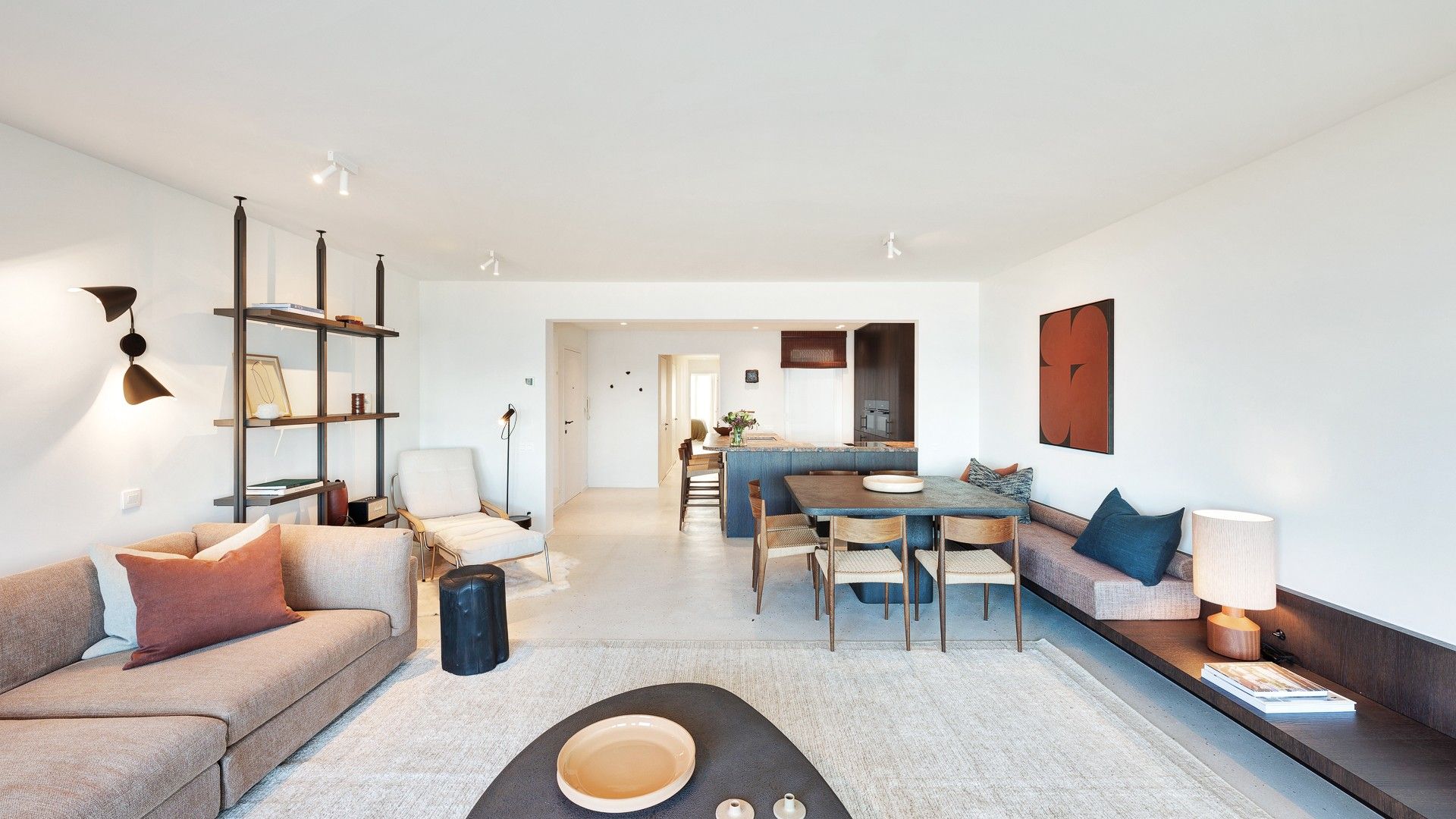 Prachtig 3 slaapkamerappartement Zeedijk-Het Zoute met frontaal zeezicht foto 6