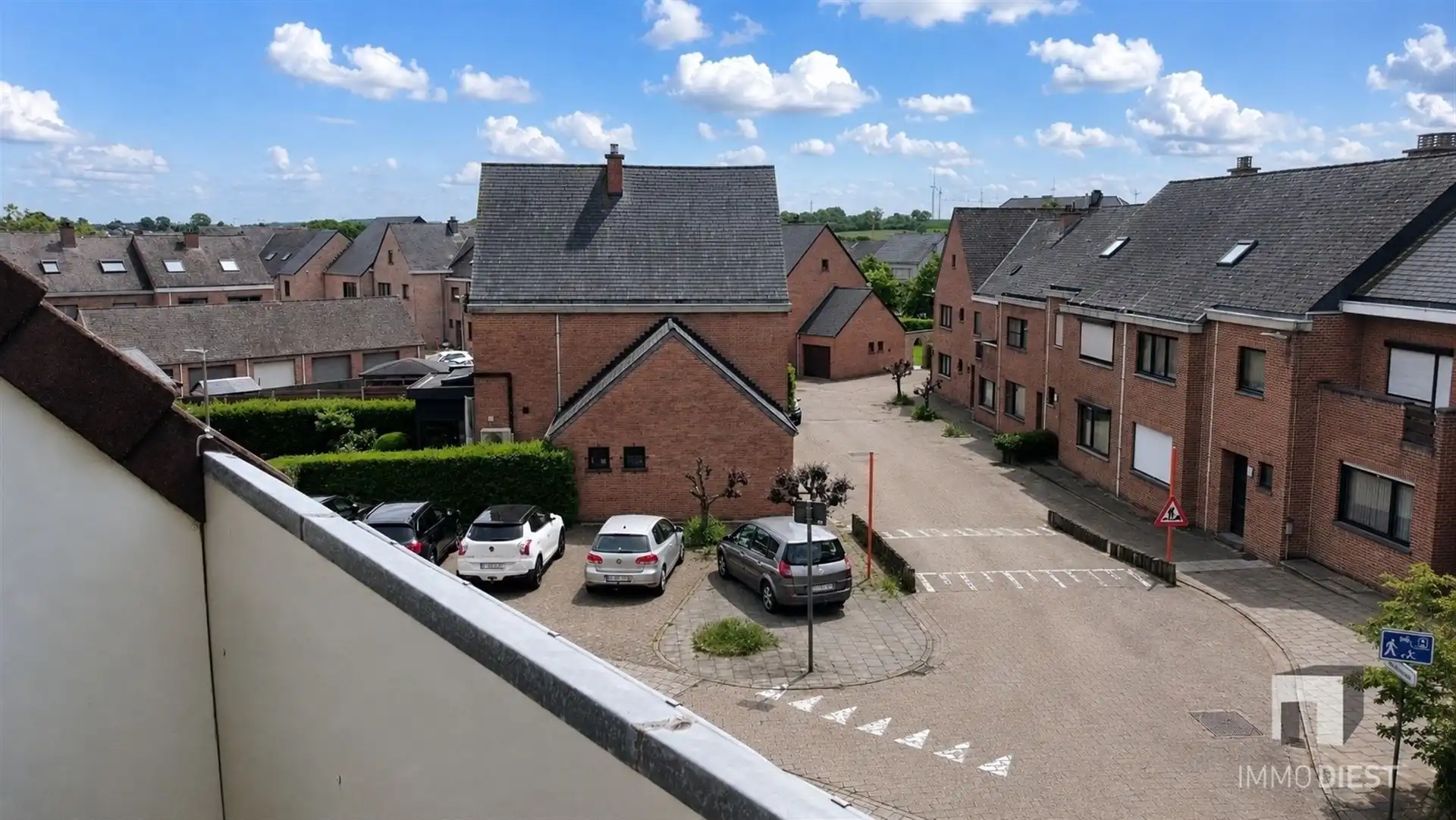 Appartement met 2 slaapkamers, terras en parking in centrum Diest foto 30