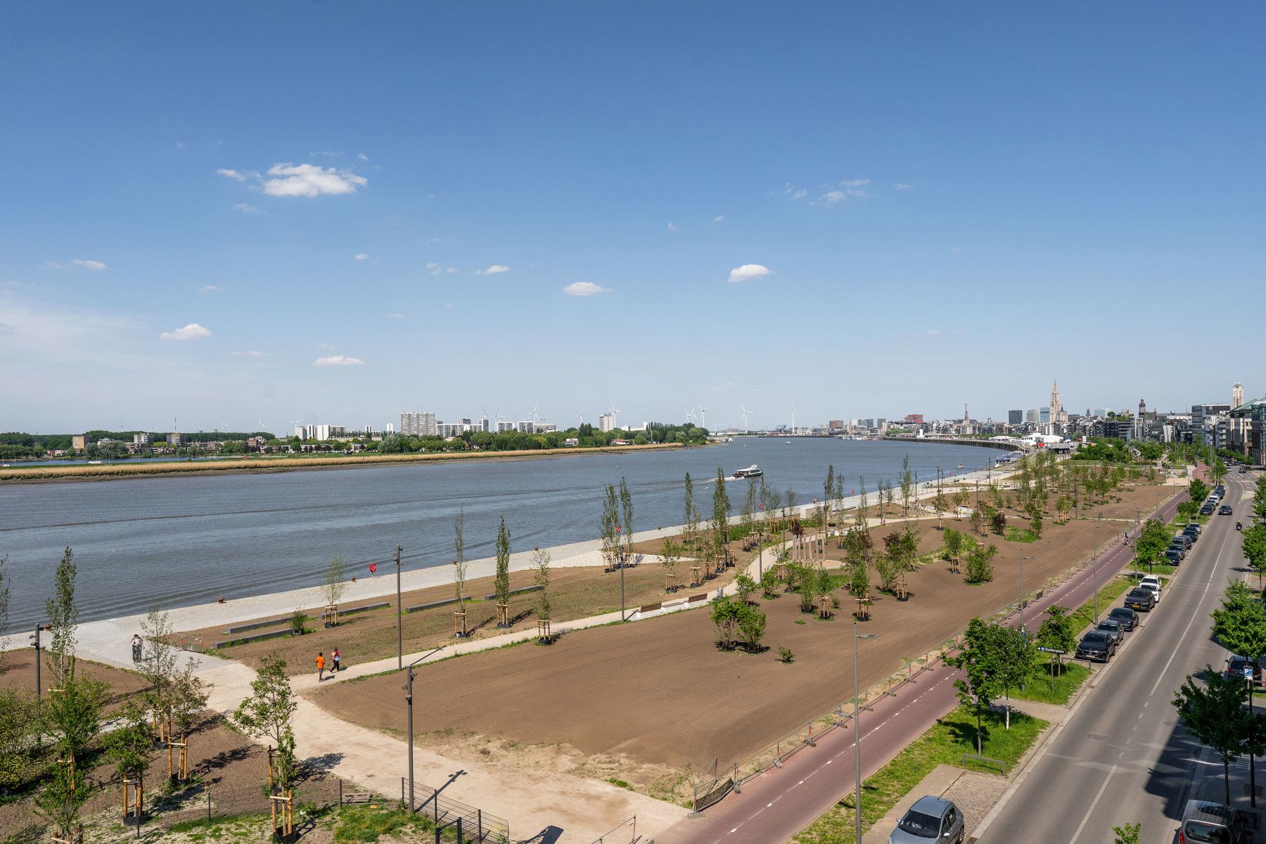 Groots wonen aan de Scheldekaaien met ruime terrassen foto 5