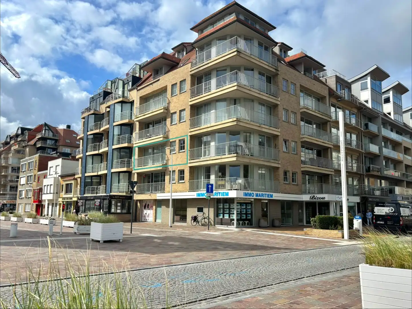 Ongemeubeld appartement met 2 slaapkamers te huur in Nieuwpoort-bad foto 10