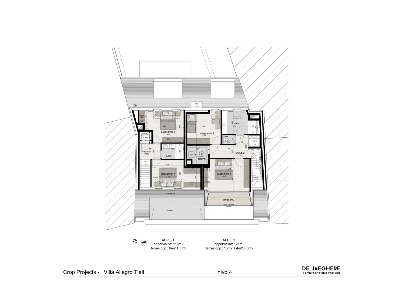 Nieuwbouw duplex appartement in residentie 'Villa Allegro' in het hartje van Tielt! foto 15