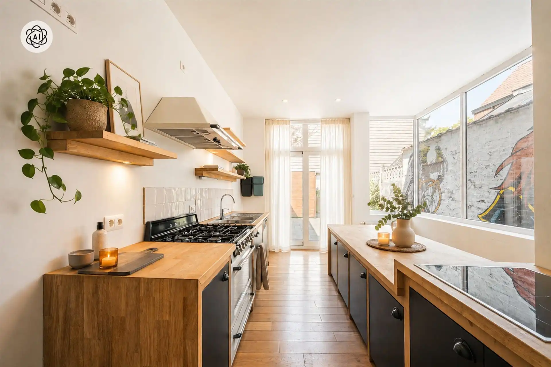 Karaktervolle herenwoning met 6 slaapkamers, zonnig terras foto 4