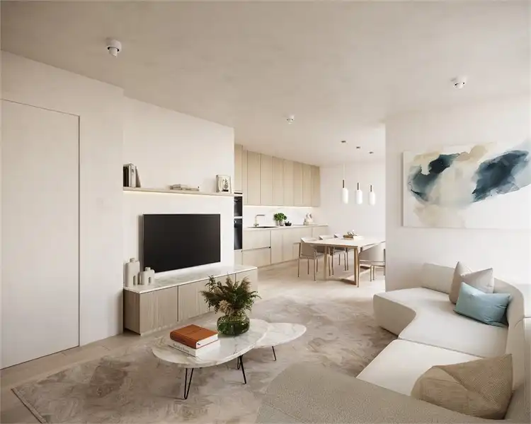 1-slaapkamer appartement met ruim terras foto 4