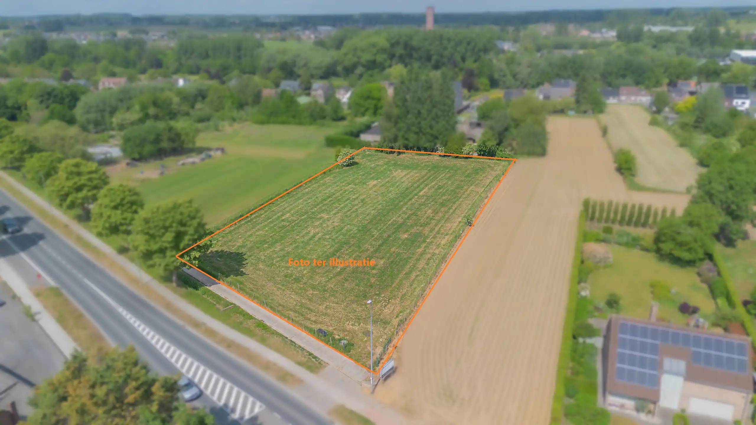 ERPE-MERE - Bouwgrond voor twee open bebouwingen foto {{pictureIndex}}