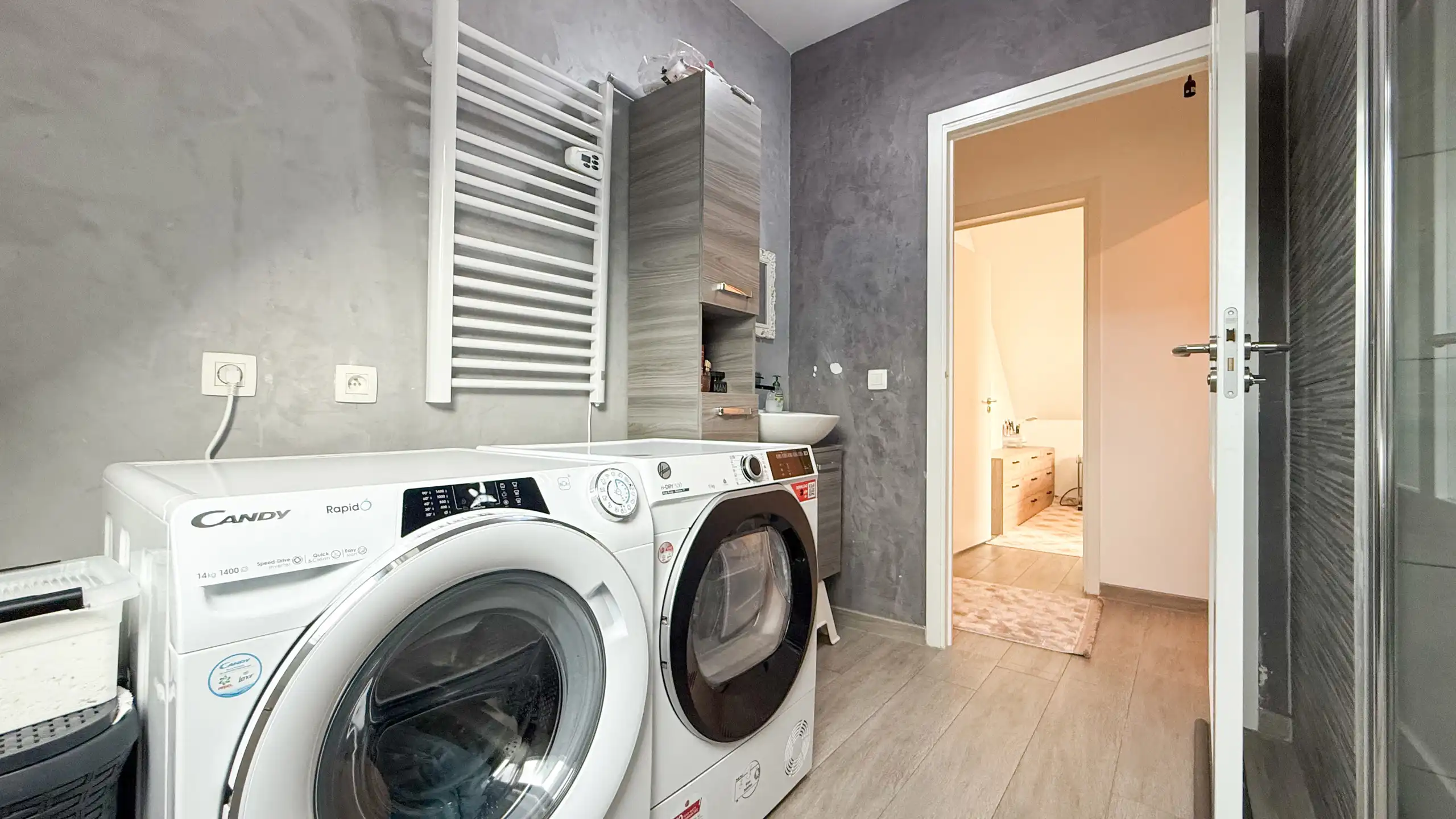 Ruim instapklaar duplex app in Paal, 108m², 3 slpks foto 29