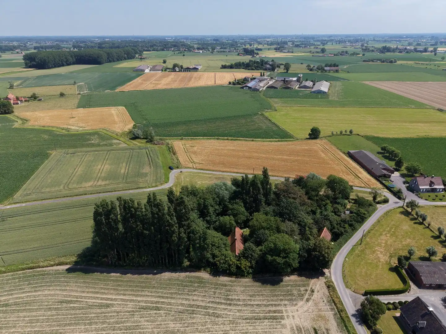 Gronding te renoveren landelijke woning op 3910m2 te Ruiselede foto 2