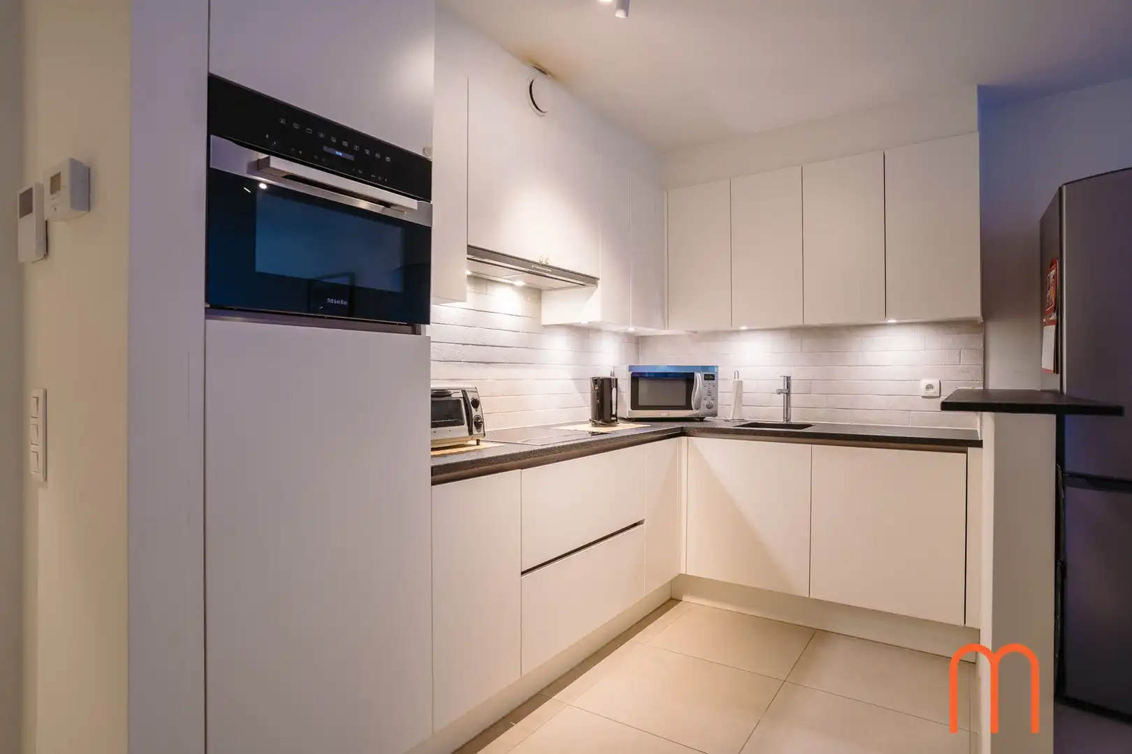 Appartement met 2 slaapkamers en terras te huur in centrum Oostende foto 8