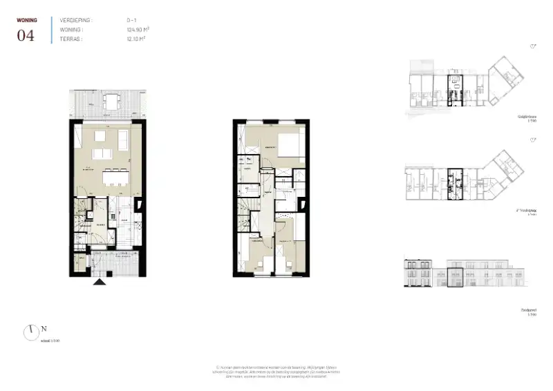 Oostakker (Gent), Pijphoekstraat - 'Amandine' - Fase 1: Lot W04 foto 2