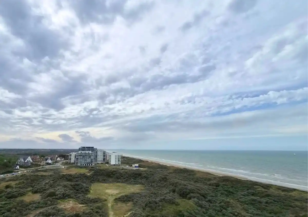 HOEKAPPARTEMENT MET PANORAMISCH ZEEZICHT TE KOOP IN DE PANNE : foto 6